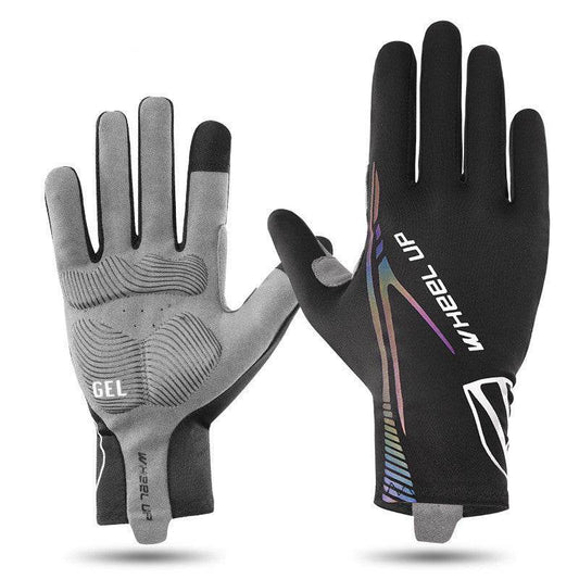 Summer Long Finger Gloves Breathable Cycling Gloves - Mubimart
