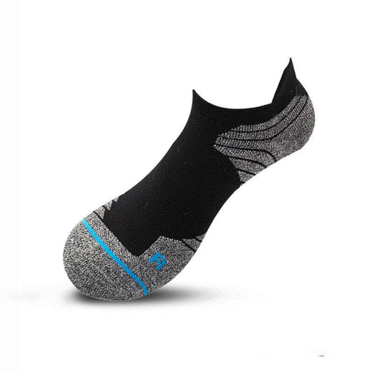 Elite Socks Men's Socks Sports Socks Low Cut Short Tube Basketball Socks Thick Towel Bottom Boat Socks Sweat-absorbent Running Tube - Mubimart
