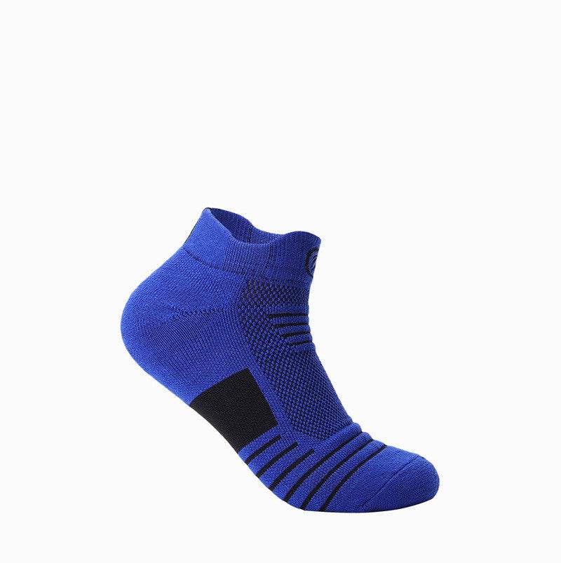 Elite Socks Men's Socks Sports Socks Low Cut Short Tube Basketball Socks Thick Towel Bottom Boat Socks Sweat-absorbent Running Tube - Mubimart