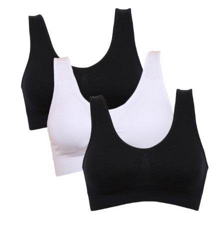 3pcs Set Seamless Push Up Bra - Mubimart