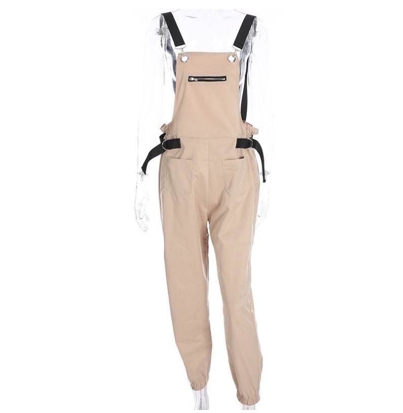 Camel Overall Jogger - Mubimart