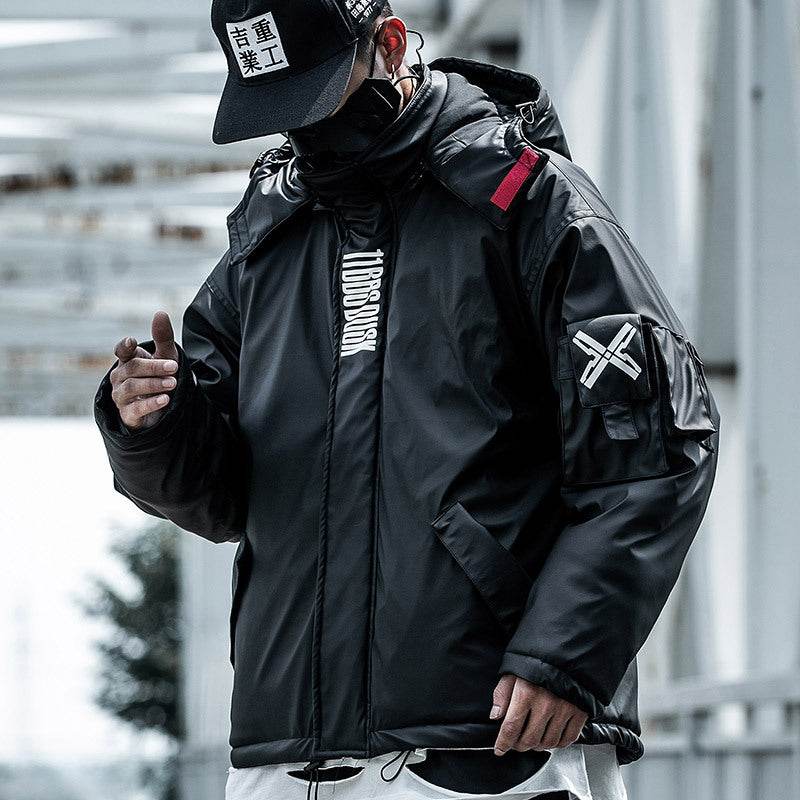 Winter Jacket Men Hooded Coats - Mubimart