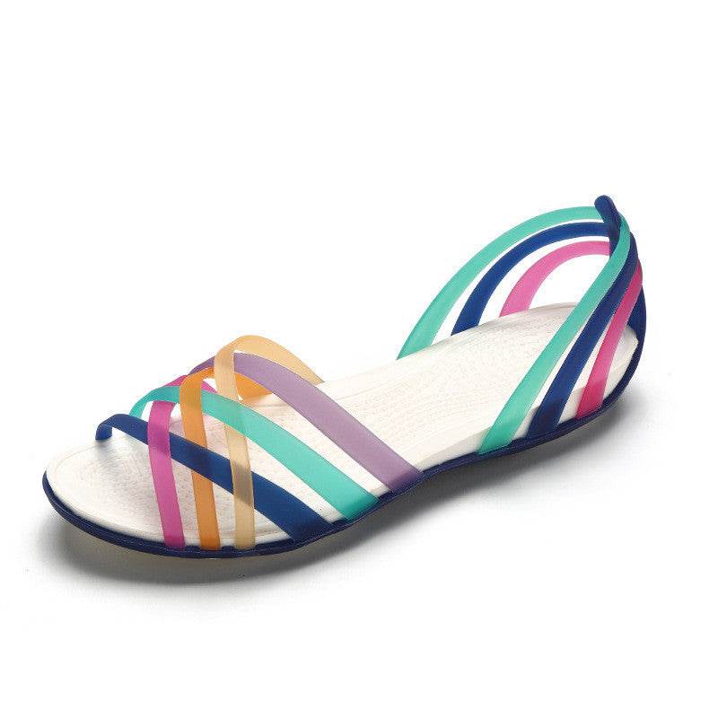 Flat jelly sandals - Mubimart