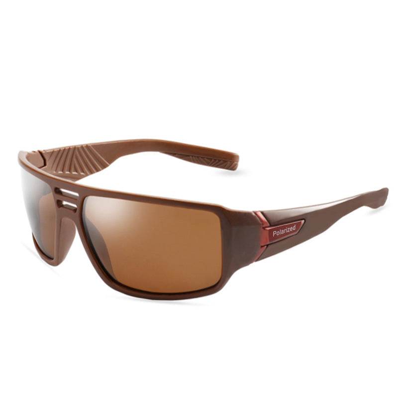 Sporty polarized sunglasses - Mubimart