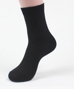 Socks men's new bamboo fiber men's socks - Mubimart -  