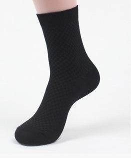 Socks men's new bamboo fiber men's socks - Mubimart