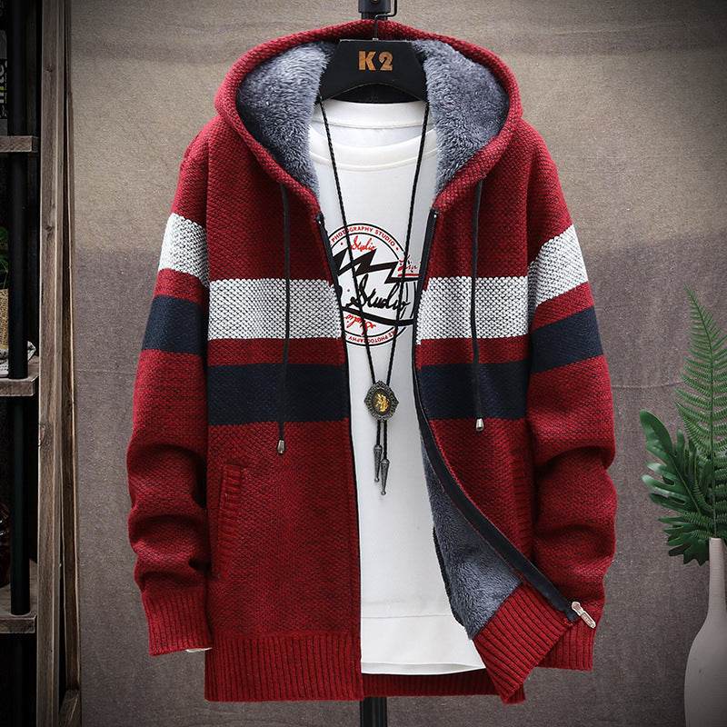Men's knitted cardigan - Mubimart