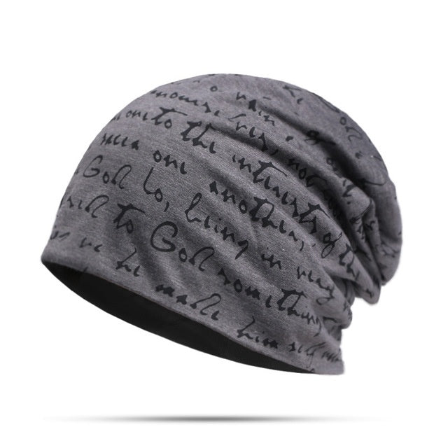 Beanie-Mütze mit englischem Alphabet