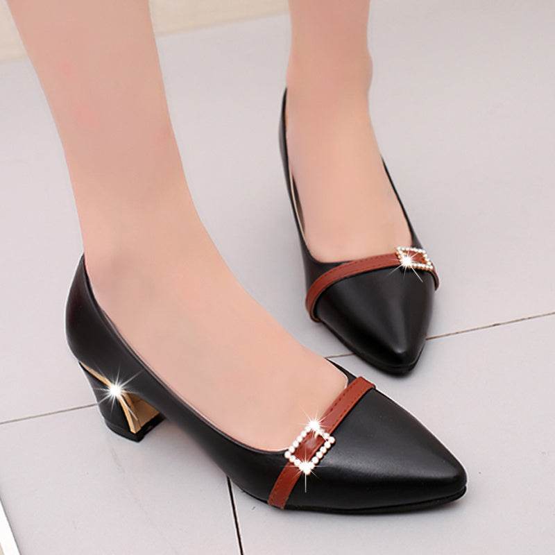 Women's Block Heel Sandals - Mubimart