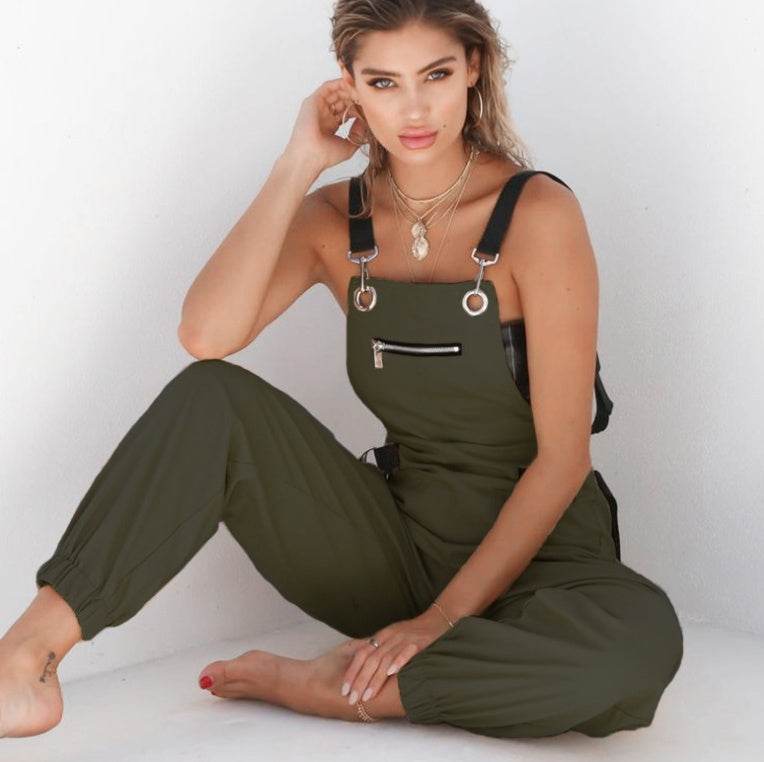 Camel Overall Jogger - Mubimart