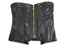 Bottoming Corset Leather Court Corset - Mubimart -  