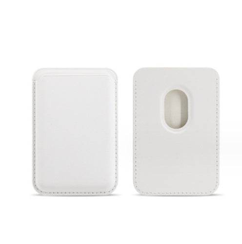 Magnetic Leather Card Holder Holder - Mubimart