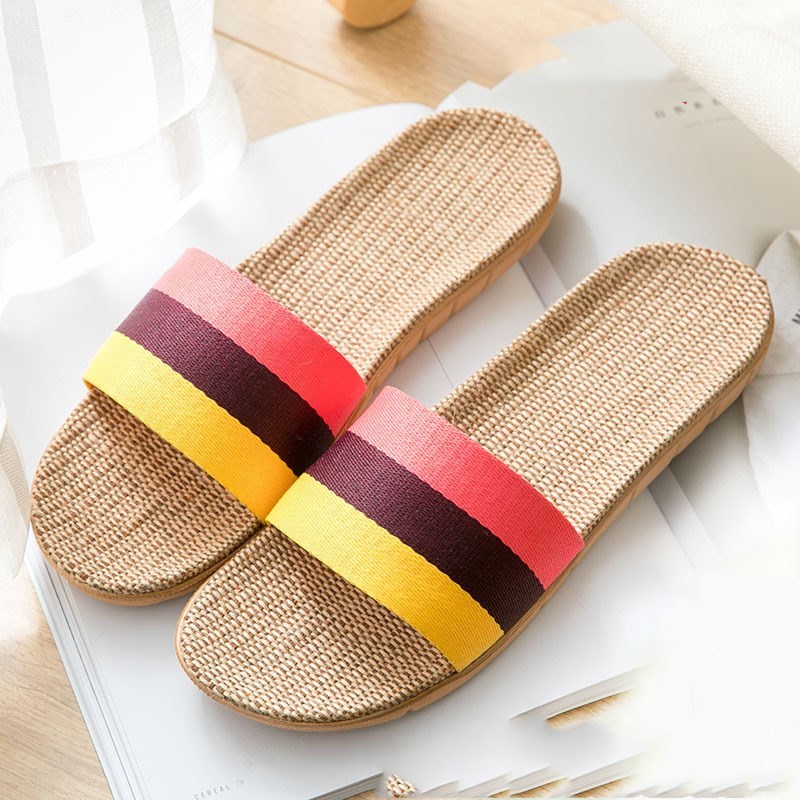 Slippers women summer home slippers couple slippers - Mubimart -  