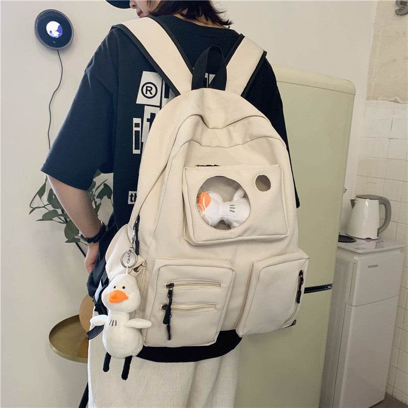 High School College Student Backpack Women - Mubimart