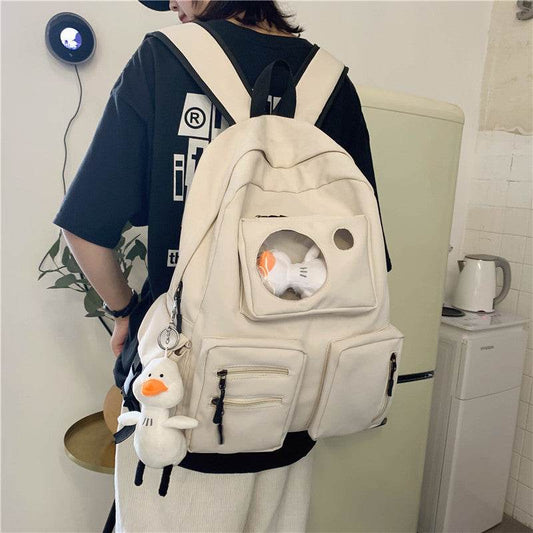 High School College Student Backpack Women - Mubimart