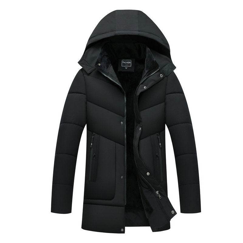 Men's plus down down padded jacket - Mubimart