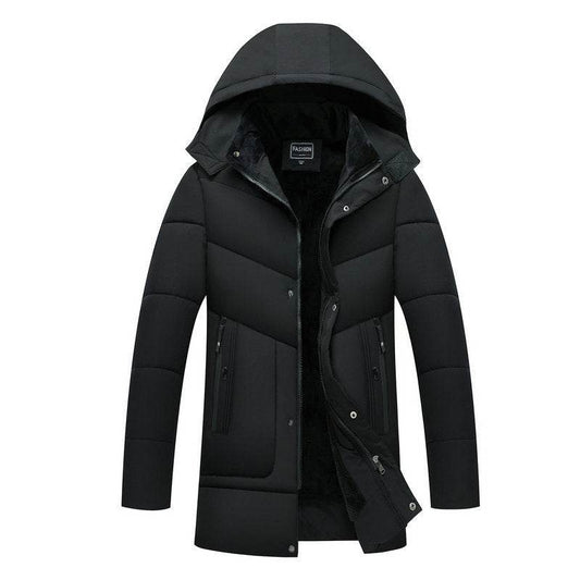 Men's plus down down padded jacket - Mubimart