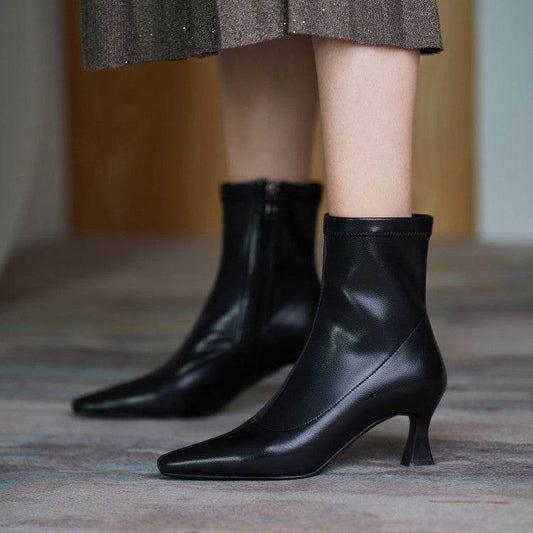 Fashion pointed high heels - Mubimart