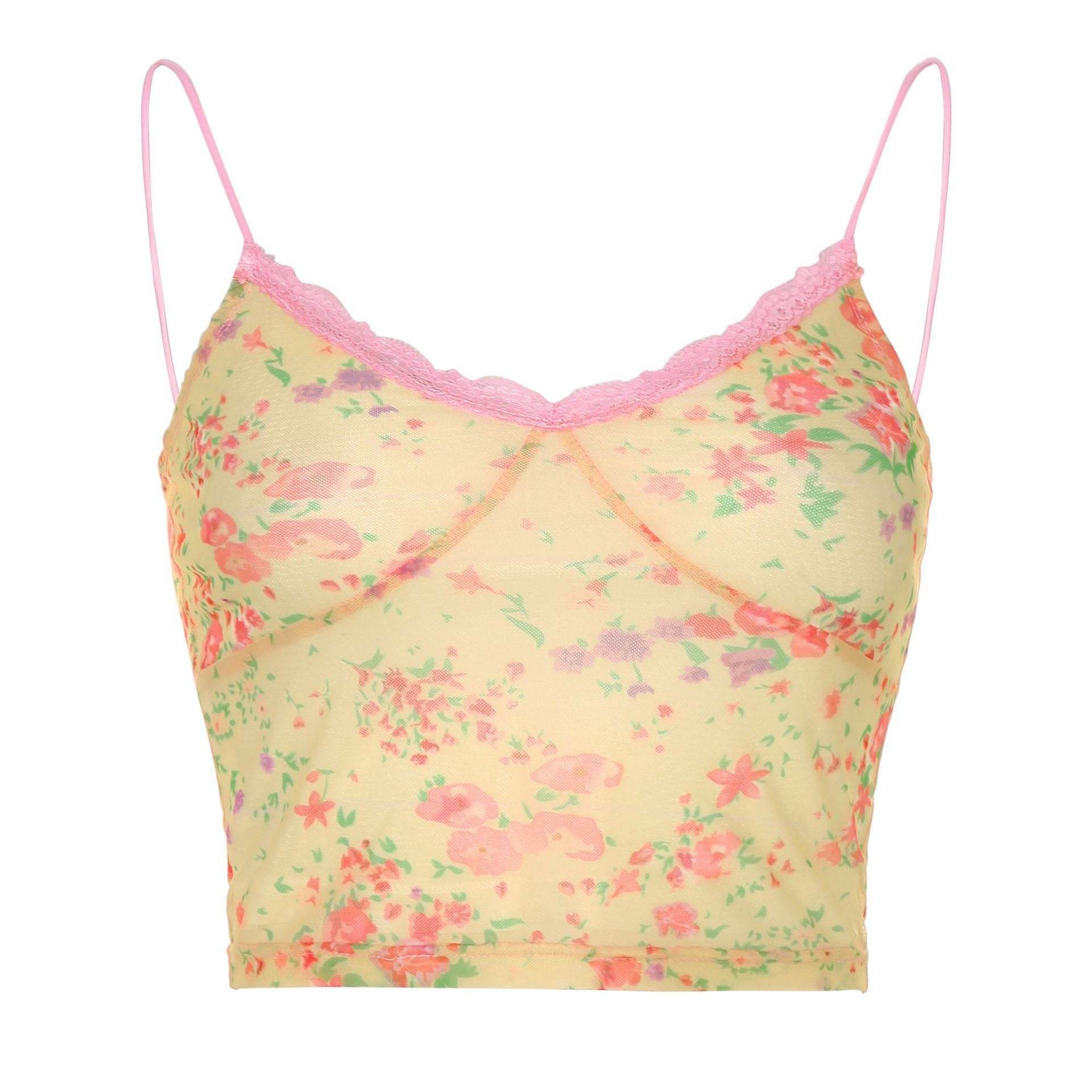 Stitching camisole - Mubimart