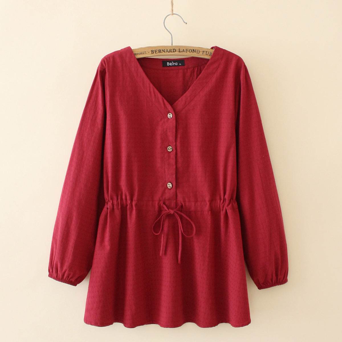 Plus size women's autumn new pullover - Mubimart