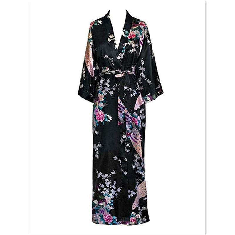 Ladies Homewear Silk Nightgown - Mubimart