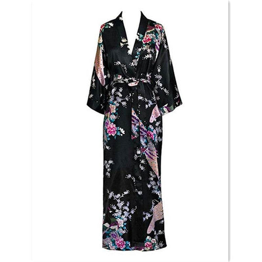 Ladies Homewear Silk Nightgown - Mubimart