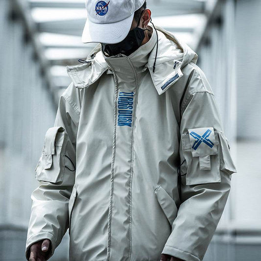 Winter Jacket Men Hooded Coats - Mubimart