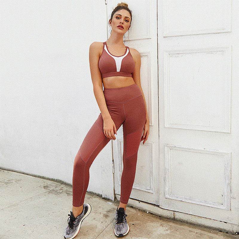 Women tank tops Yoga Set Fitness - Mubimart