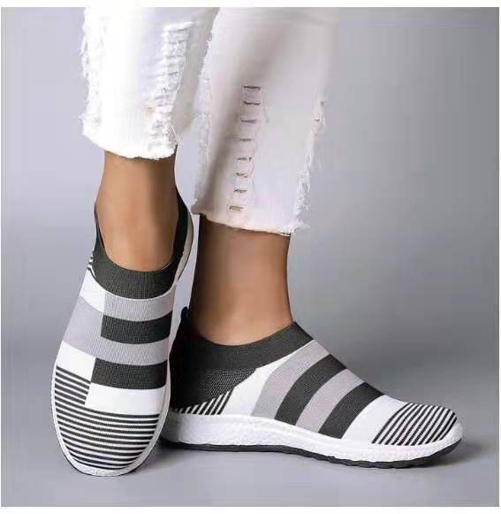 Women Shoes Flat Shoes High Quality Casual Sneakers - Mubimart