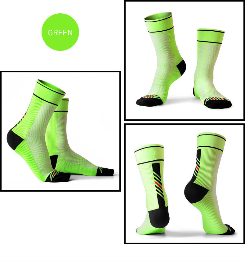 Male and female compression cycling socks - Mubimart -  