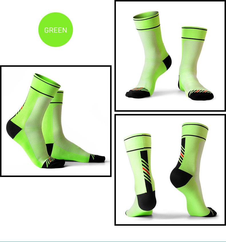 Male and female compression cycling socks - Mubimart