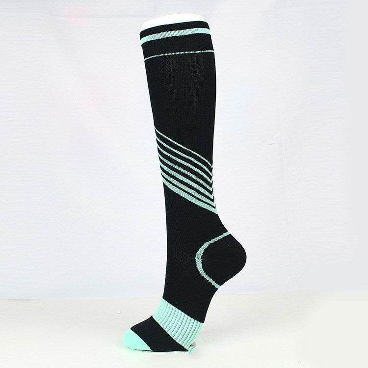 Long tube twill compression socks - Mubimart