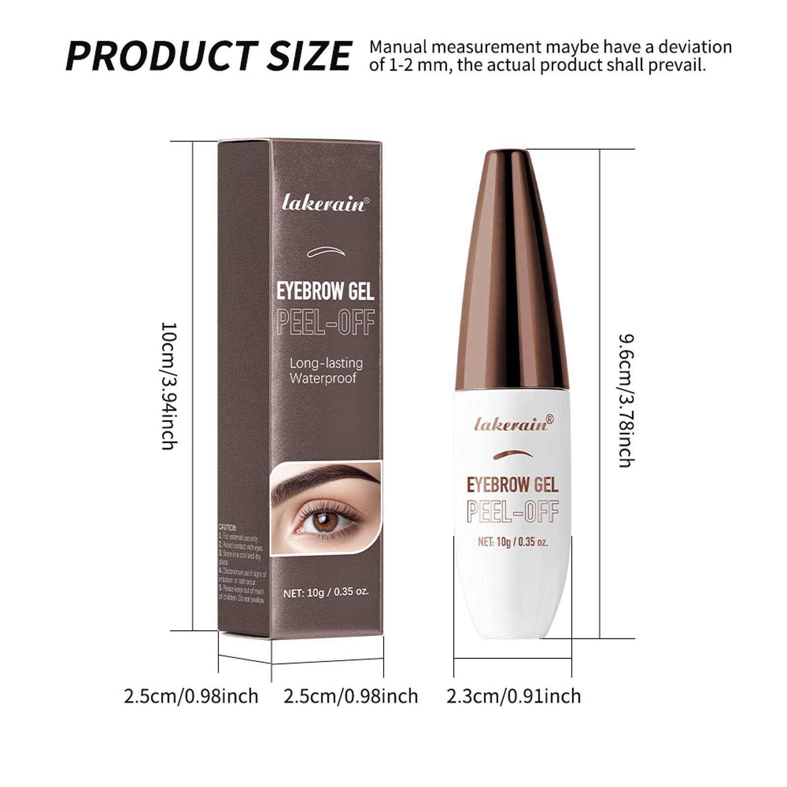 Wild Eyebrow Three-dimensional Waterproof Sweat-proof Not Easy To Fade Eyebrow Cream - Mubimart