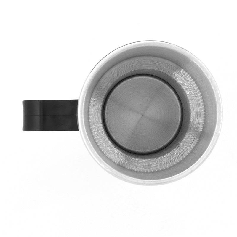 Stainless Steel Vehicle Heating Cup Electric Heating Car Kettle Camping Travel Kettle Water Coffee Milk Thermal Mug - Mubimart