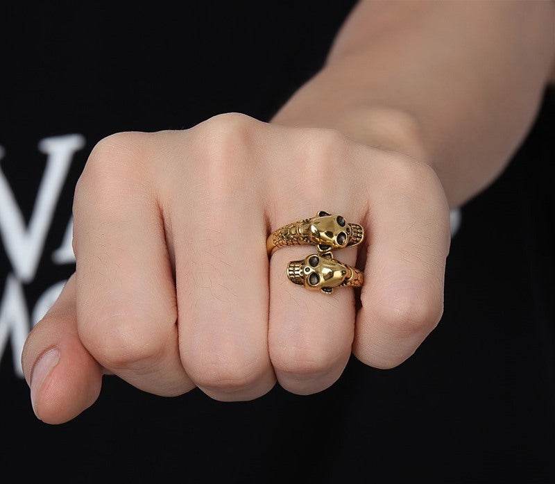 Skull casting ring men - Mubimart
