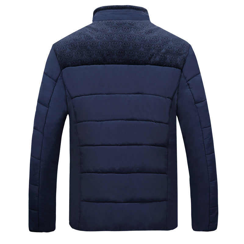 Middle-aged men's business casual down padded jacket