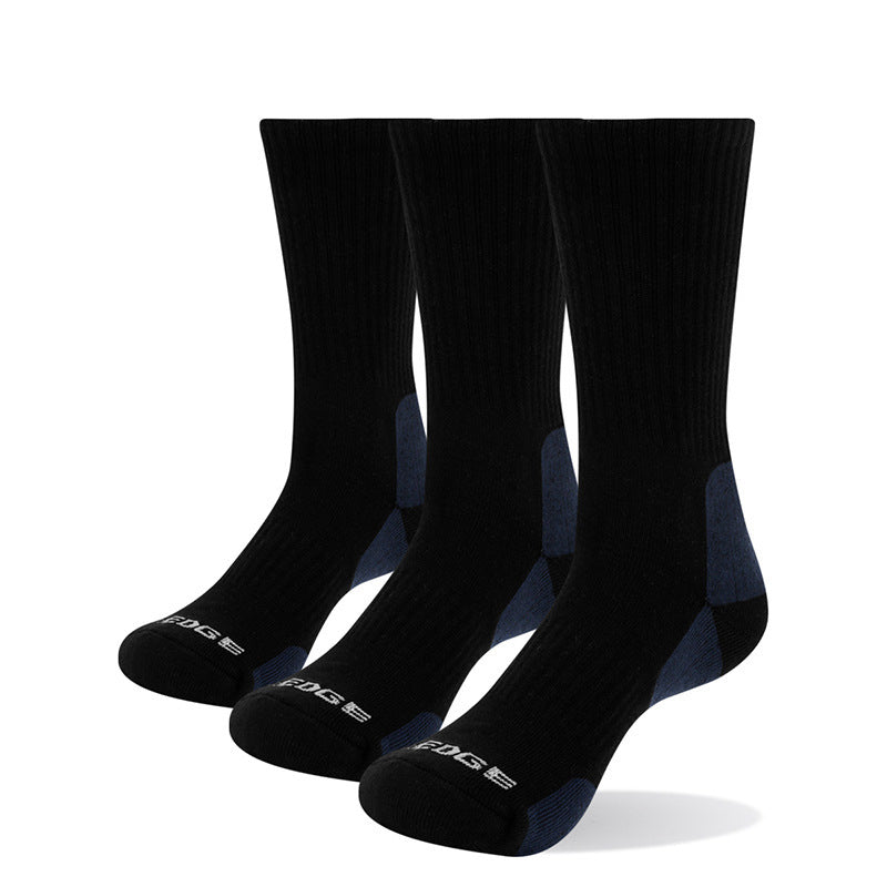 Medium tube casual socks basketball socks men - Mubimart -  