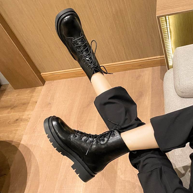 Women's platform ankle boots - Mubimart