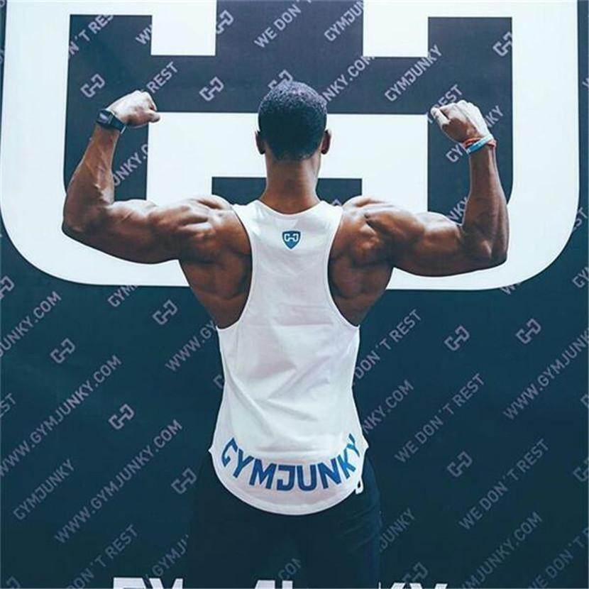 Men Bodybuilding Tank - Mubimart