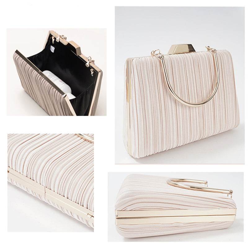 Party Evening Bag Women Handbags Fashion Luxury Designer Square Bags Crossbody Shoulder Bag Ladies - Mubimart