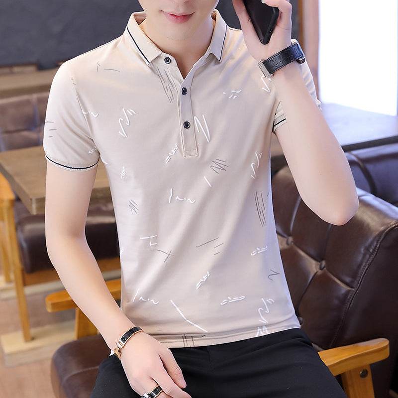 Men's thin polo shirt - Mubimart
