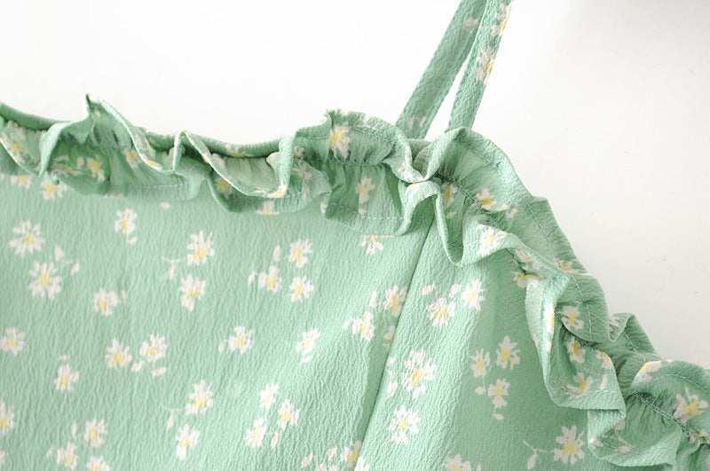 Floral camisole dress - Mubimart -  