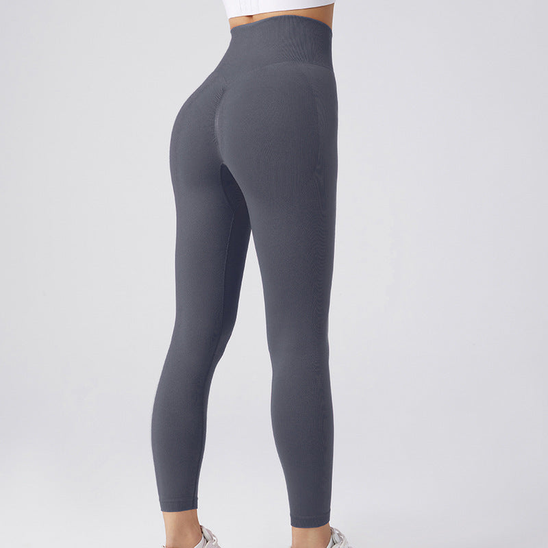 Naadloze leggings Yogabroeken Buikcontrole Workout Hardloop Yogaleggings Voor Vrouwen