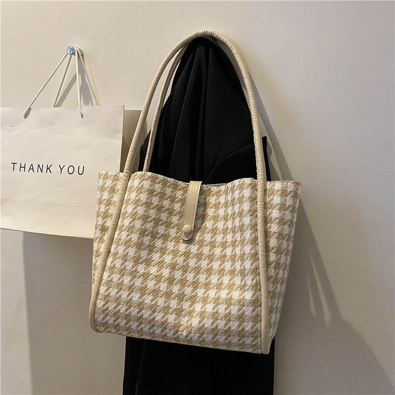 Autumn And Winter Large-capacity Portable Tote Bag Women - Mubimart