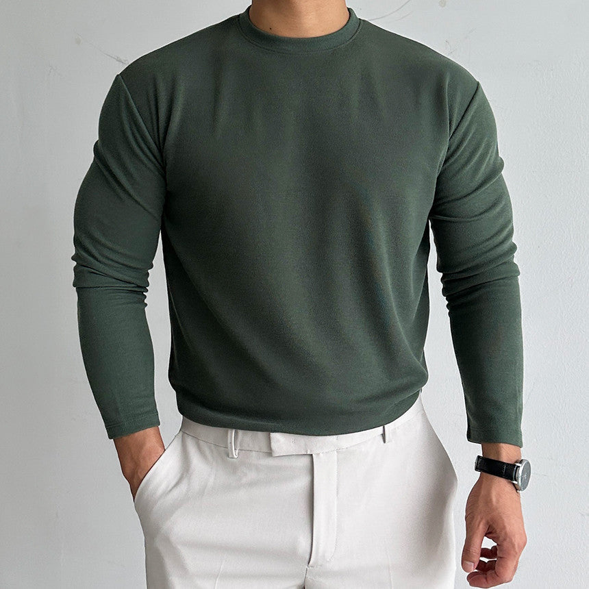 Autumn And Winter Dralon Thickened Men's Undershirt