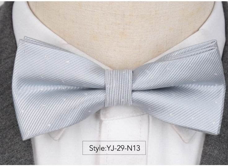 Men's Bow Ties Groom's Groomsmen Highlights - Mubimart