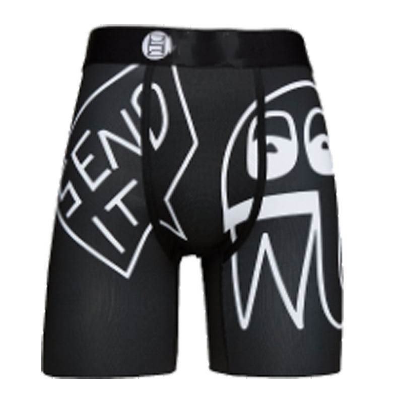 Cartoon Printed Boys Boxers Men Sports Underwear - Mubimart