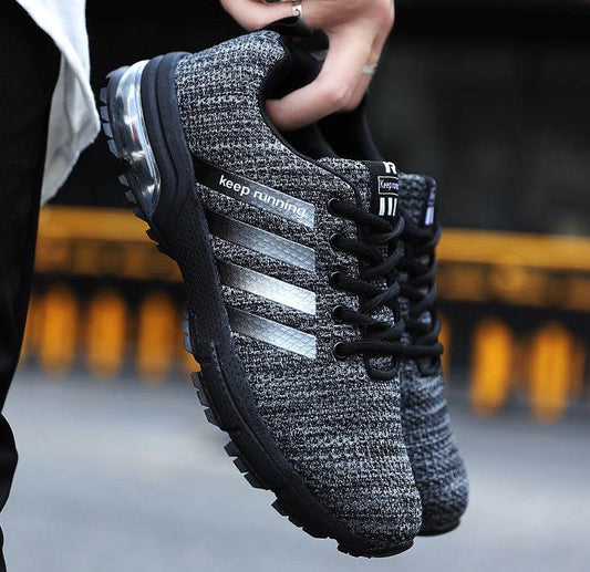 Best selling couple sports shoes breathable mesh outdoor men and women running shoes sports shoes fitness jogging shoes men - Mubimart