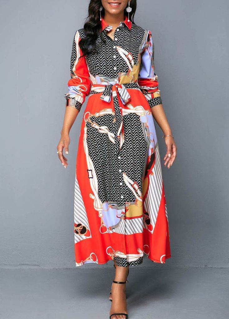 Silky satin shirt dress - Mubimart