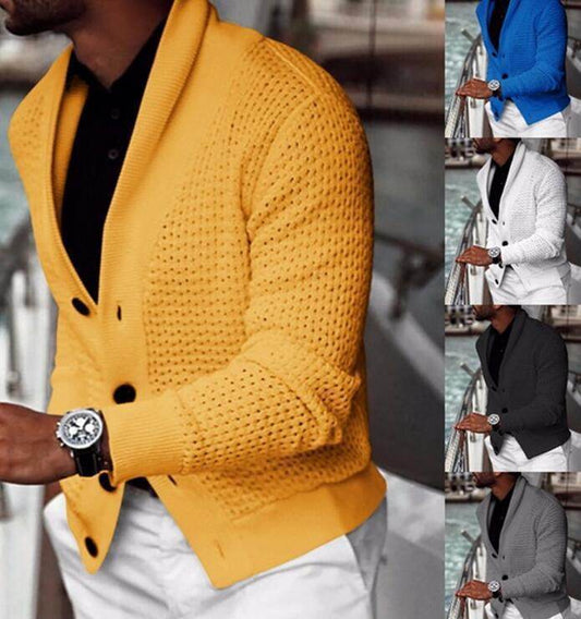 Men's cardigan sweater - Mubimart